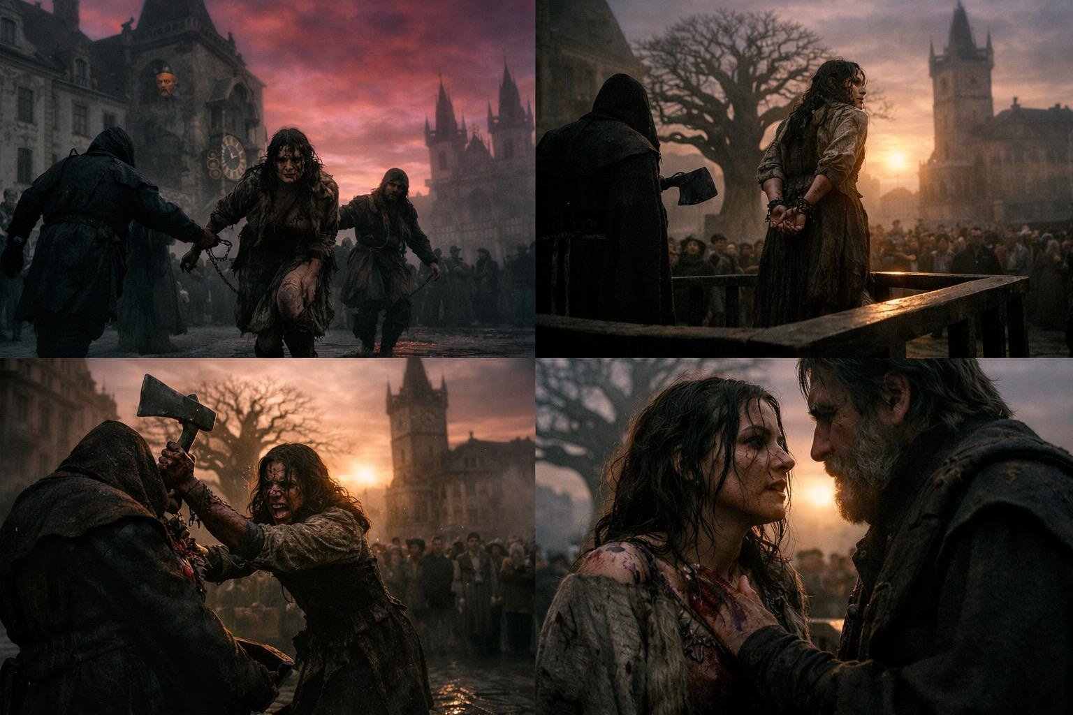 Aurelia's execution, concept art for Cherry Revision